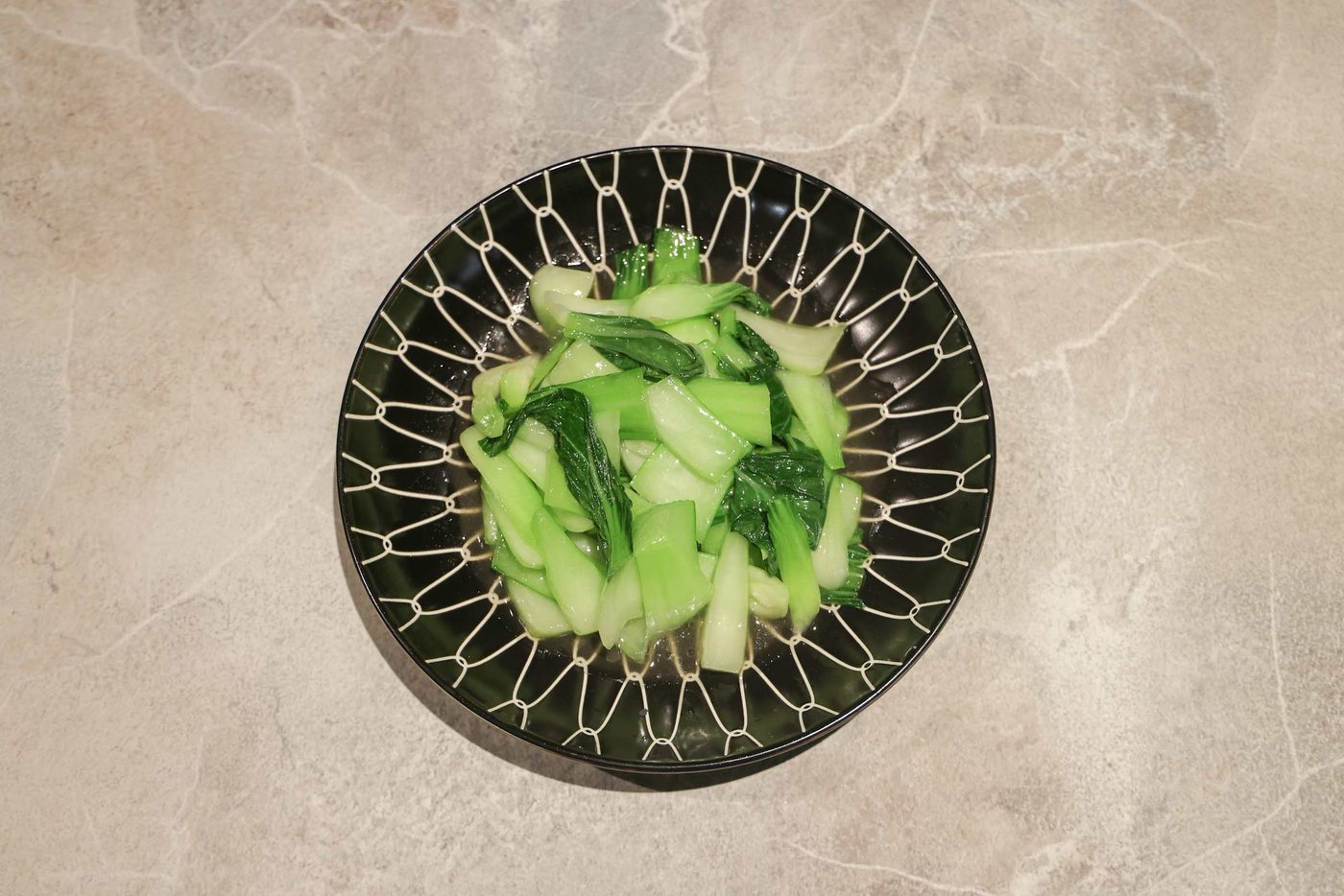 Pak choi (verdura cinese saltata)