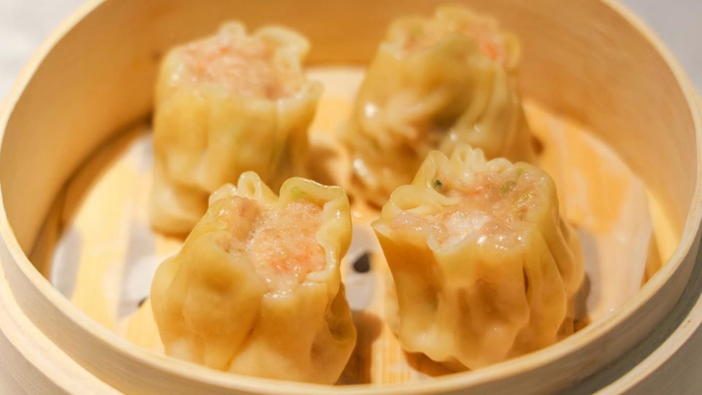 Ravioli di carne e gamberi